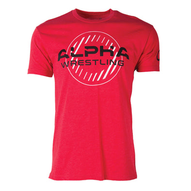 Alpha Wrestling T-Shirt - Red